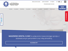 Tablet Screenshot of maszewski.com